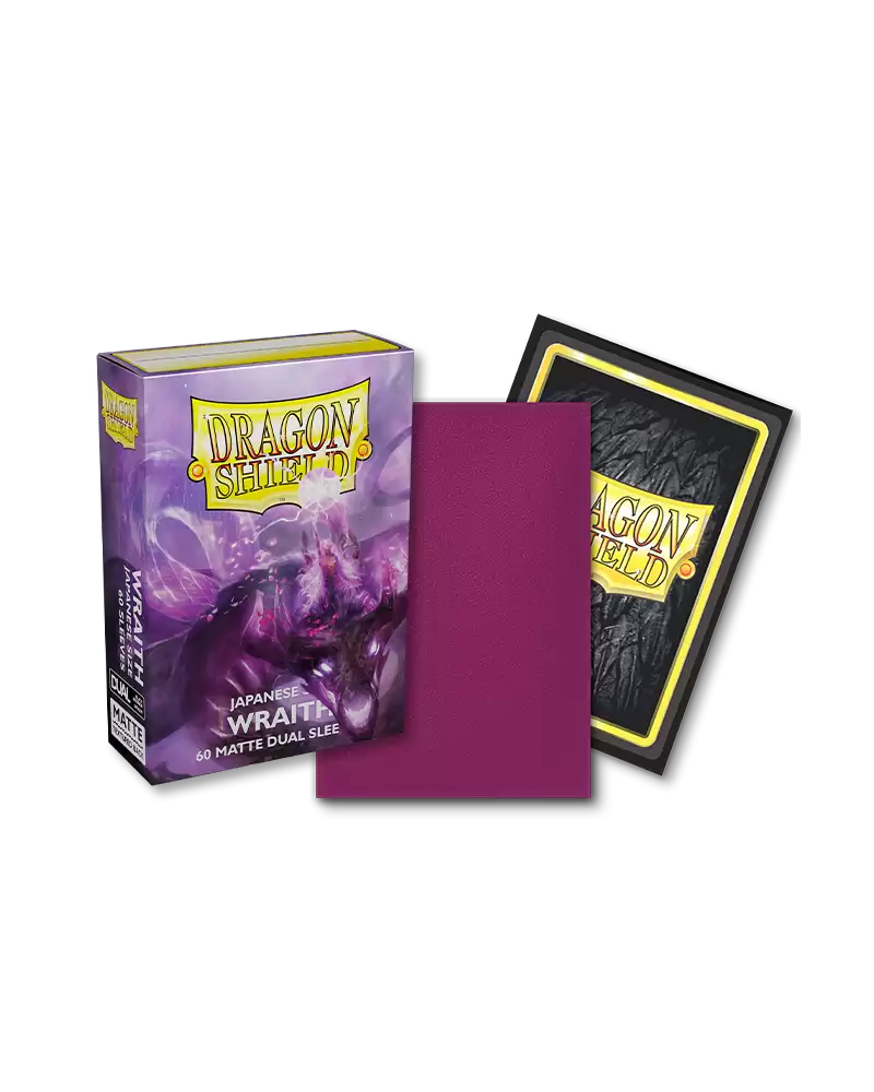 Dragon Shield Sleeve Brushed Art Sleeves - Alaria, Righteous Wraith &quot;Wraith&quot; (Japanese size)-Dragon Shield-Ace Cards &amp; Collectibles