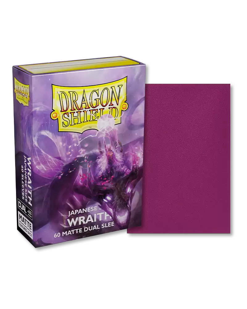 Dragon Shield Sleeve Brushed Art Sleeves - Alaria, Righteous Wraith &quot;Wraith&quot; (Japanese size)-Dragon Shield-Ace Cards &amp; Collectibles