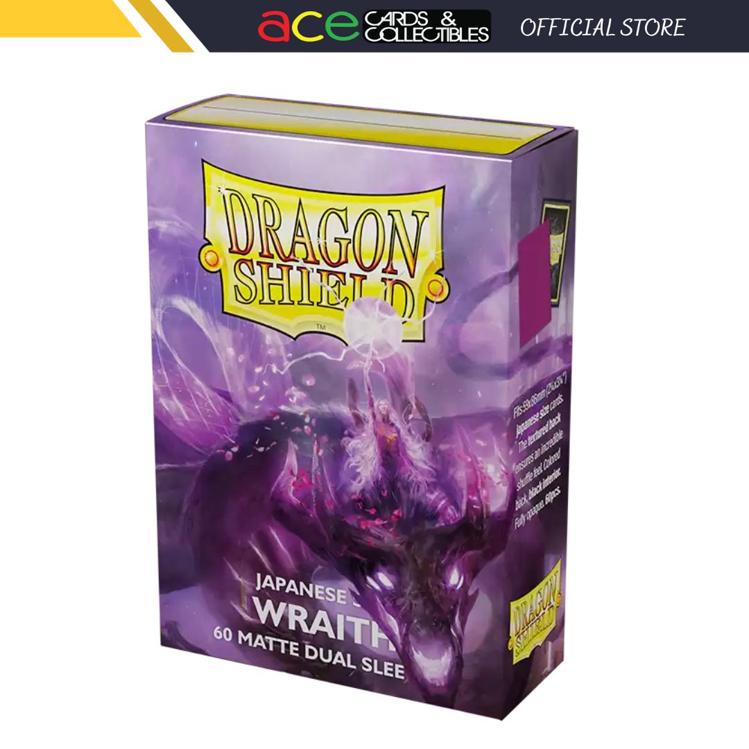 Dragon Shield Sleeve Brushed Art Sleeves - Alaria, Righteous Wraith "Wraith" (Japanese size)-Dragon Shield-Ace Cards & Collectibles