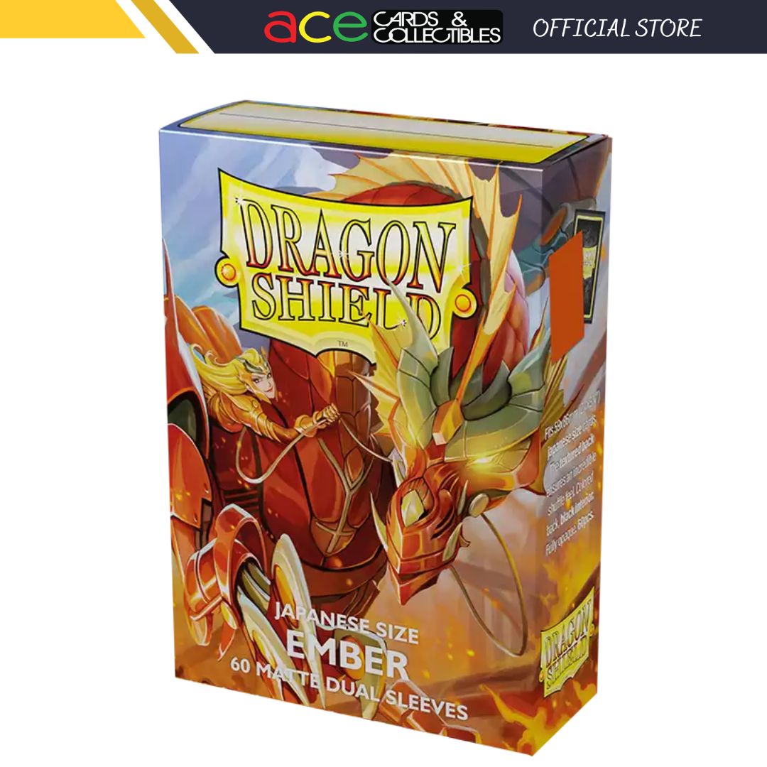 Dragon Shield Sleeve Brushed Art Sleeves - Alaria, Warrior Princess "Ember" (Japanese size)-Dragon Shield-Ace Cards & Collectibles