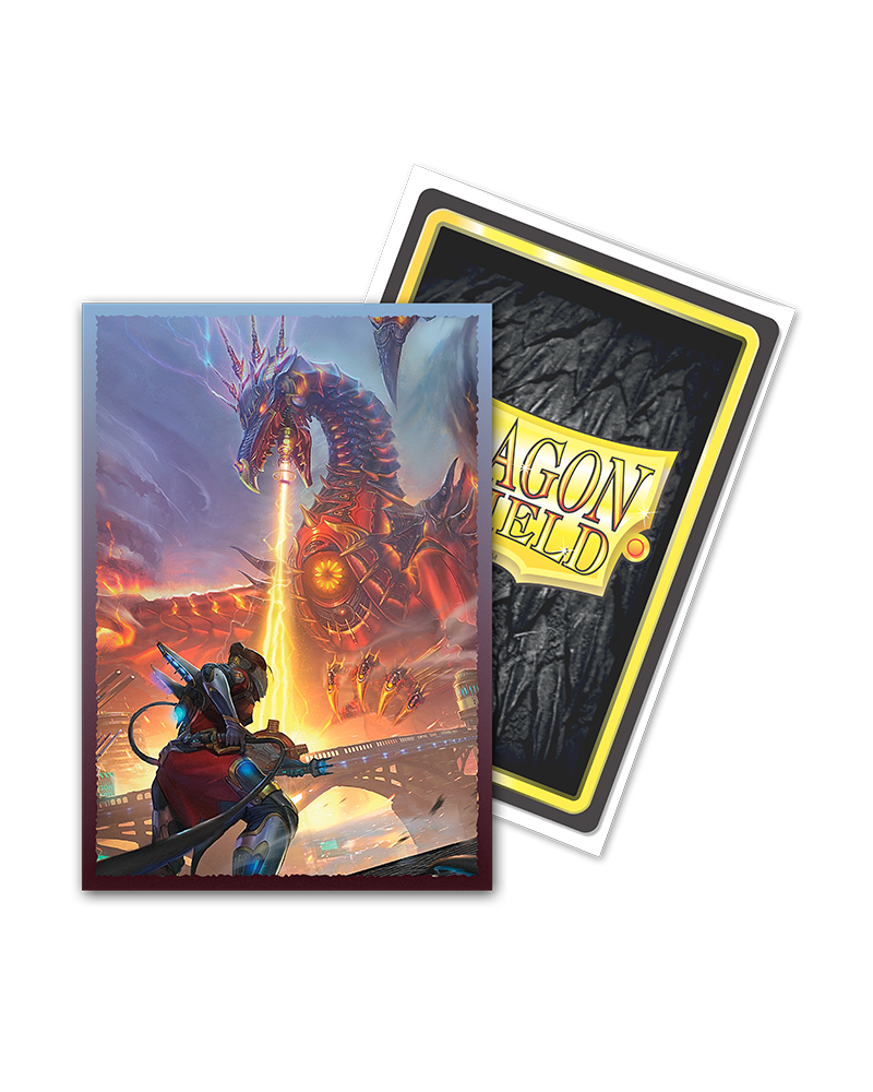 Dragon Shield Sleeve Brushed Art Sleeves - Bolt Reaper (Japanese size)-Dragon Shield-Ace Cards &amp; Collectibles