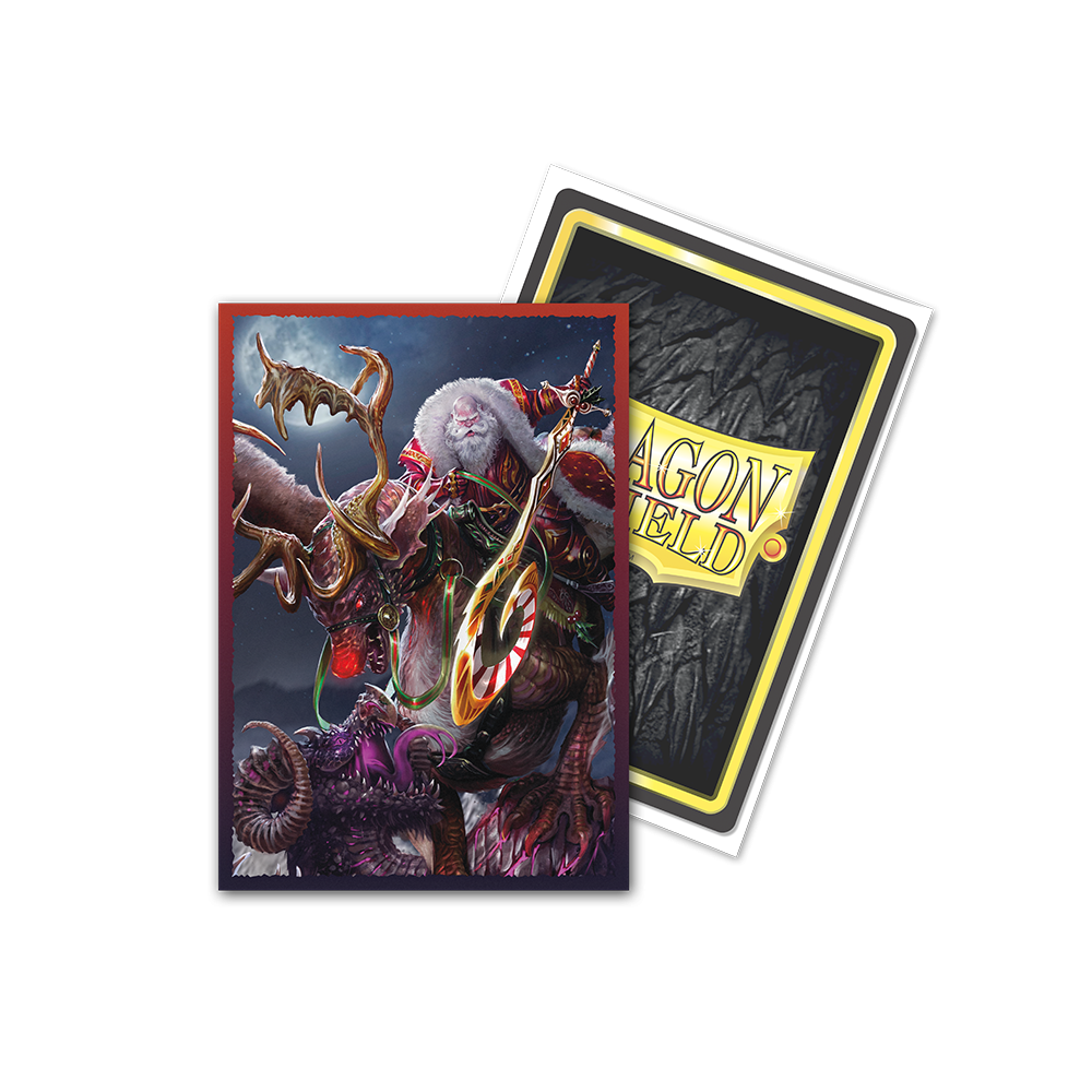 Dragon Shield Sleeve Brushed Art Sleeves - Christmas 2022 (Japanese size)-Dragon Shield-Ace Cards &amp; Collectibles