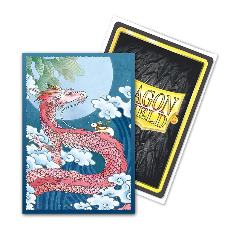 Dragon Shield Sleeve Brushed Art Sleeves - Water Rabbit 2023 (Japanese size)-Dragon Shield-Ace Cards & Collectibles