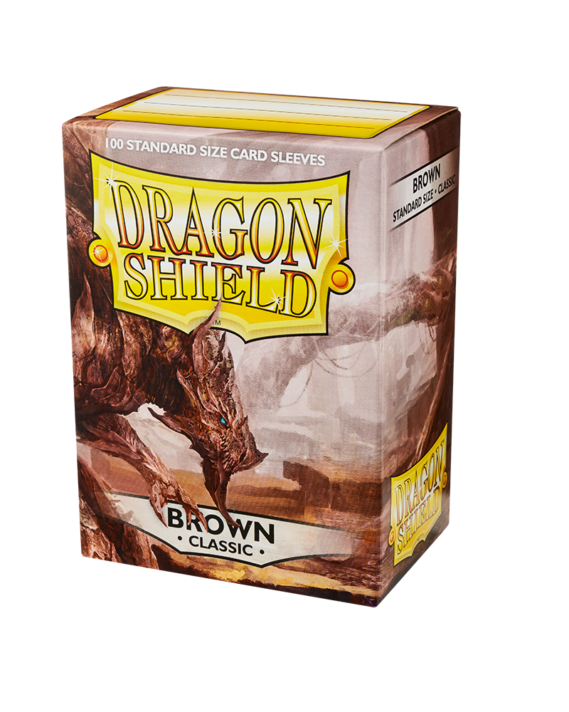 Dragon Shield Sleeve Classic Standard Size 100pcs - Classic Brown-Dragon Shield-Ace Cards &amp; Collectibles