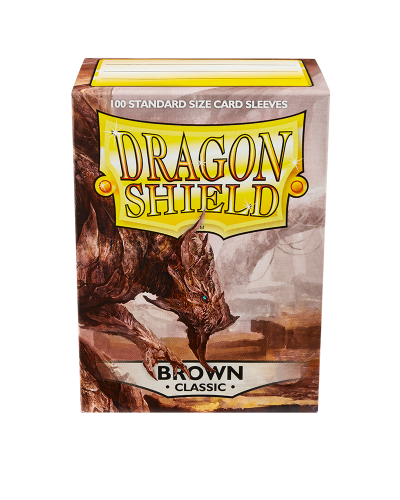 Dragon Shield Sleeve Classic Standard Size 100pcs - Classic Brown-Dragon Shield-Ace Cards &amp; Collectibles