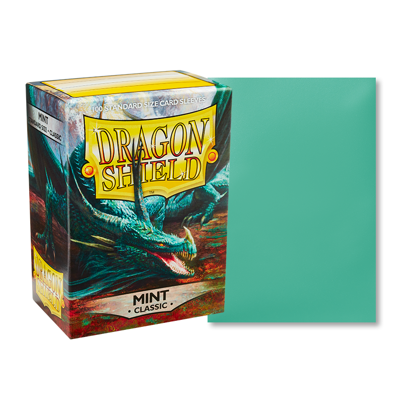 Dragon Shield Sleeve Classic Standard Size 100pcs - Classic Mint-Dragon Shield-Ace Cards &amp; Collectibles