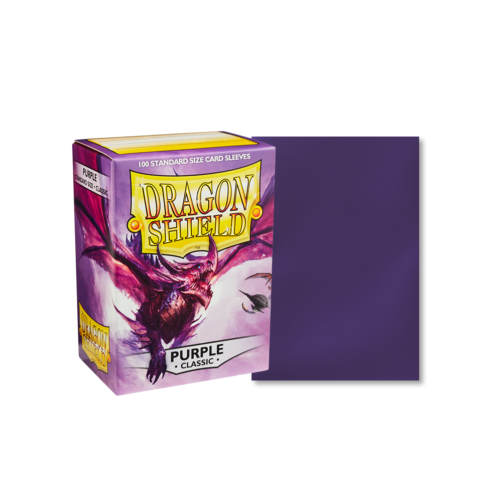 Dragon Shield Sleeve DS100 Classic - Purple-Dragon Shield-Ace Cards & Collectibles