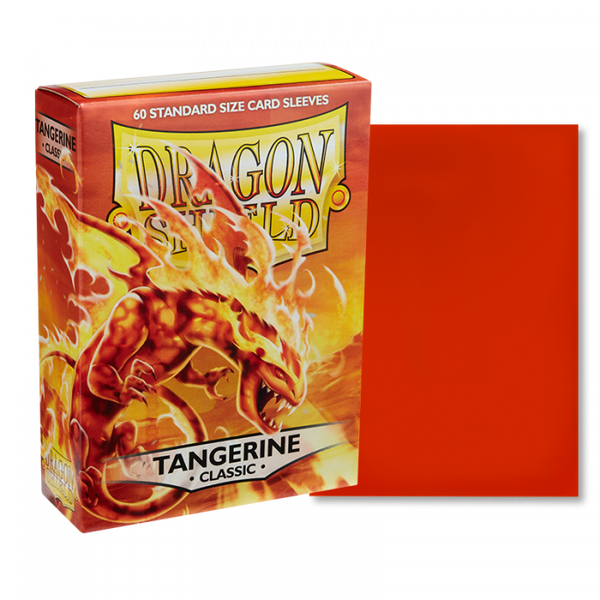 Dragon Shield Sleeve DS60 Classic - Tangerine-Dragon Shield-Ace Cards & Collectibles
