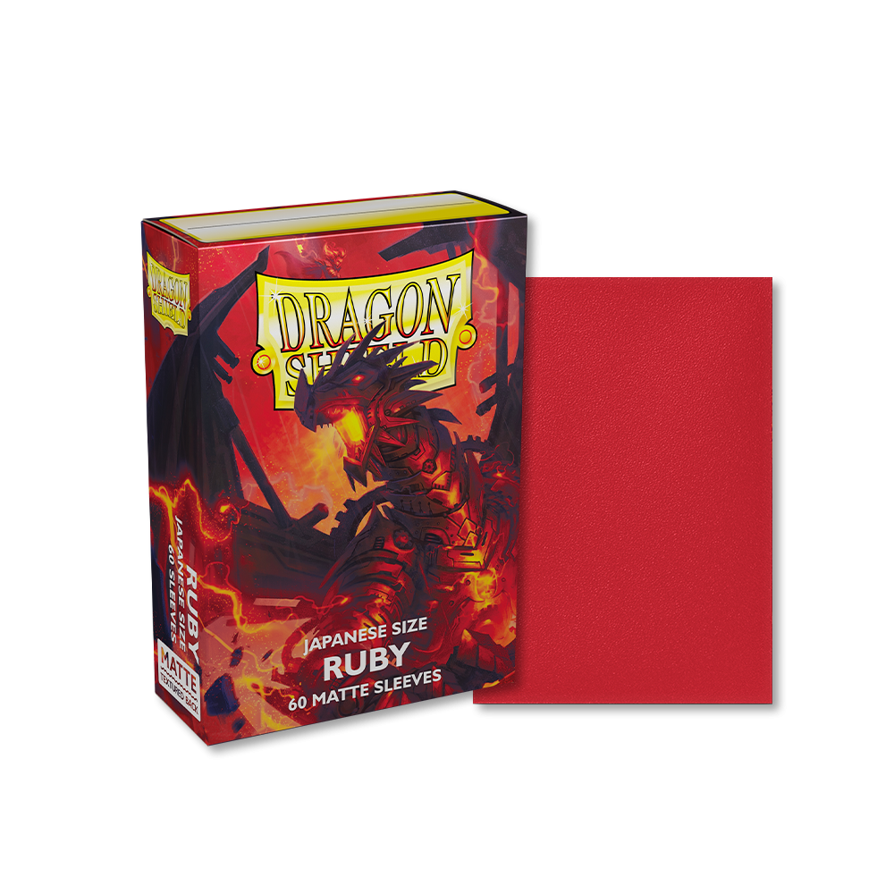 Dragon Shield Sleeve Matte Small Size 60pcs-Clear Matte-Dragon Shield-Ace Cards &amp; Collectibles