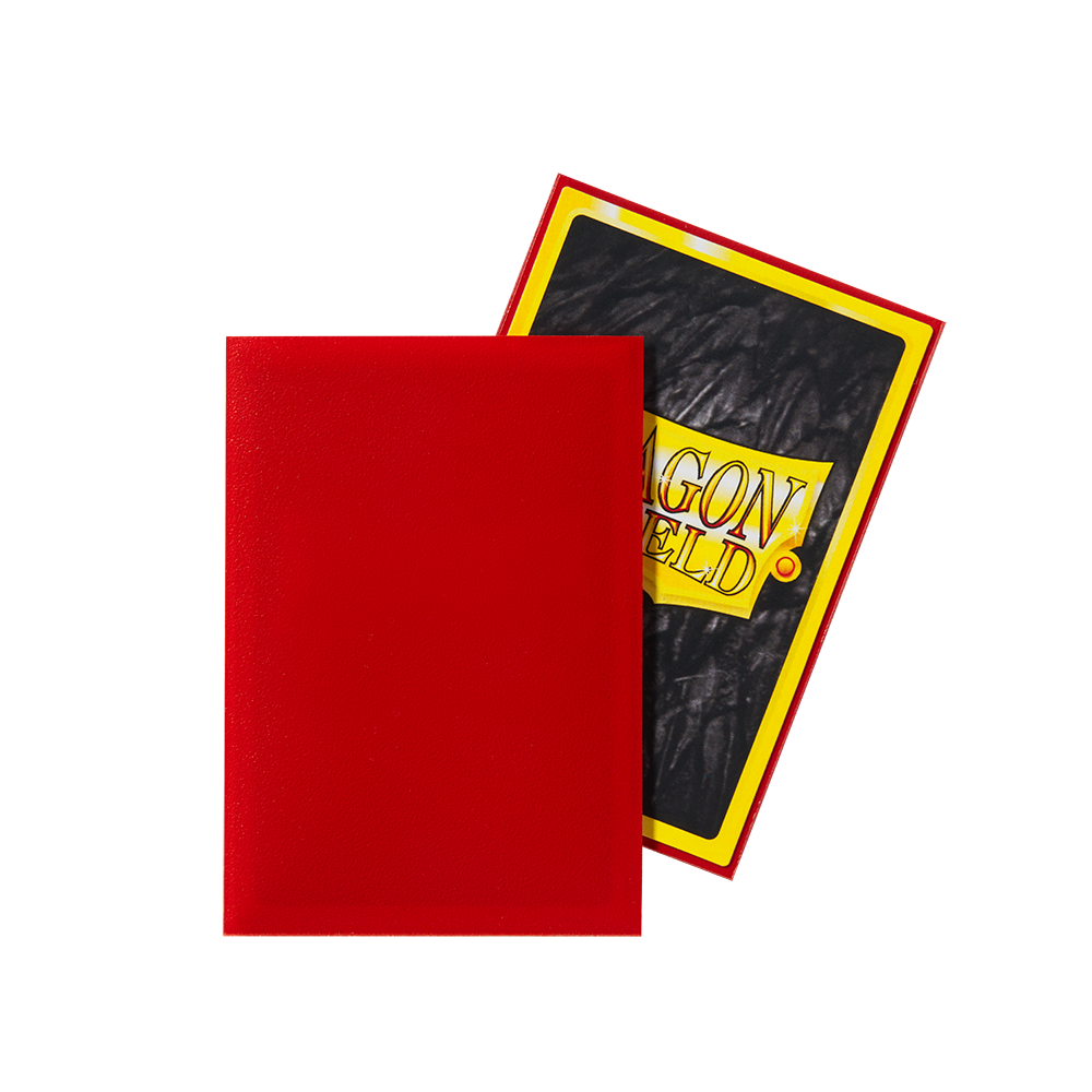 Dragon Shield Sleeve Matte Small Size 60pcs-Crimson Matte-Dragon Shield-Ace Cards &amp; Collectibles