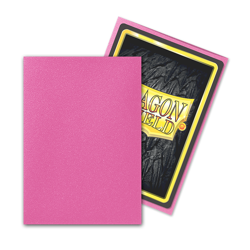Dragon Shield Sleeve Matte Small Size 60pcs-Pink Diamond Matte-Dragon Shield-Ace Cards &amp; Collectibles