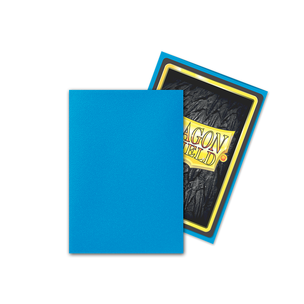 Dragon Shield Sleeve Matte Small Size 60pcs-Sapphire Matte-Dragon Shield-Ace Cards &amp; Collectibles