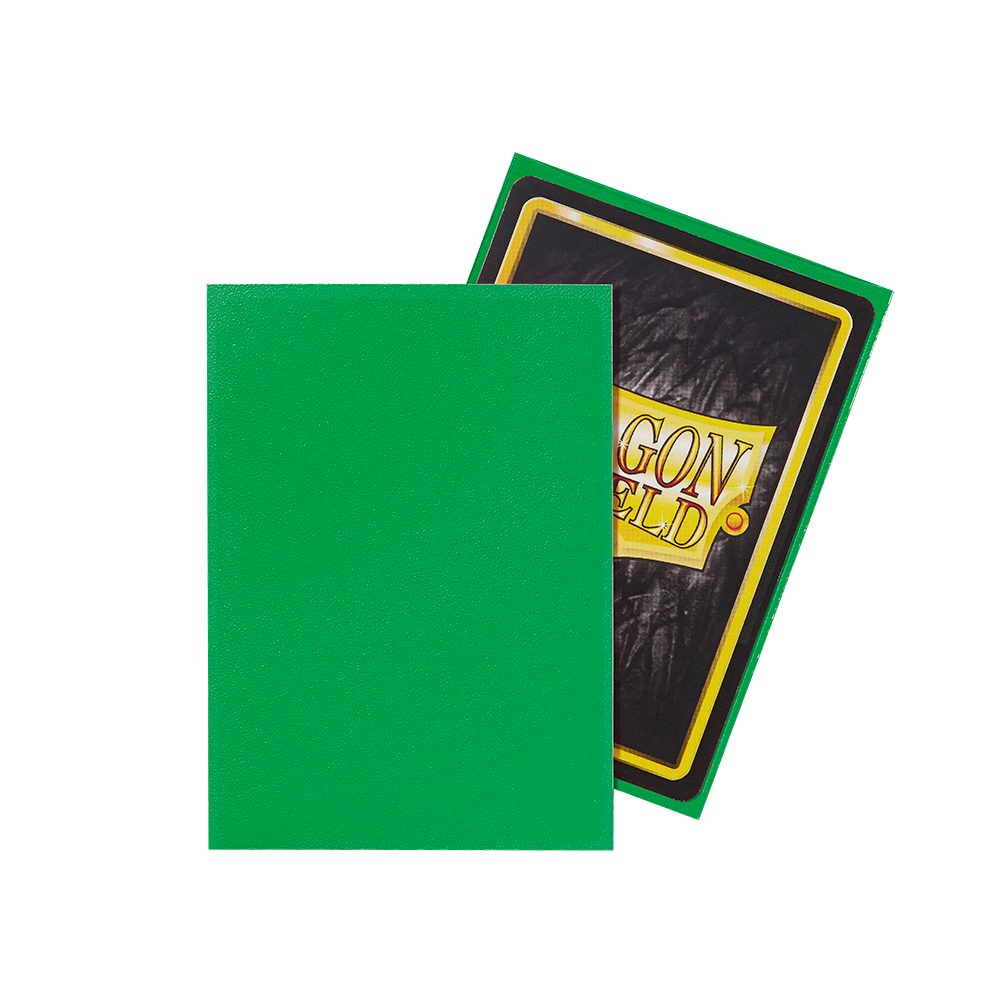 Dragon Shield Sleeve Matte Standard Size 100pcs-Apple Green Matte-Dragon Shield-Ace Cards &amp; Collectibles