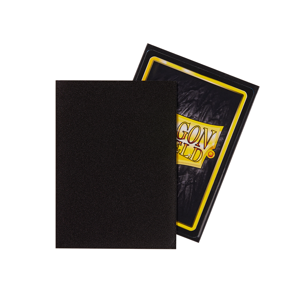 Dragon Shield Sleeve Matte Standard Size 100pcs-Black Matte-Dragon Shield-Ace Cards &amp; Collectibles