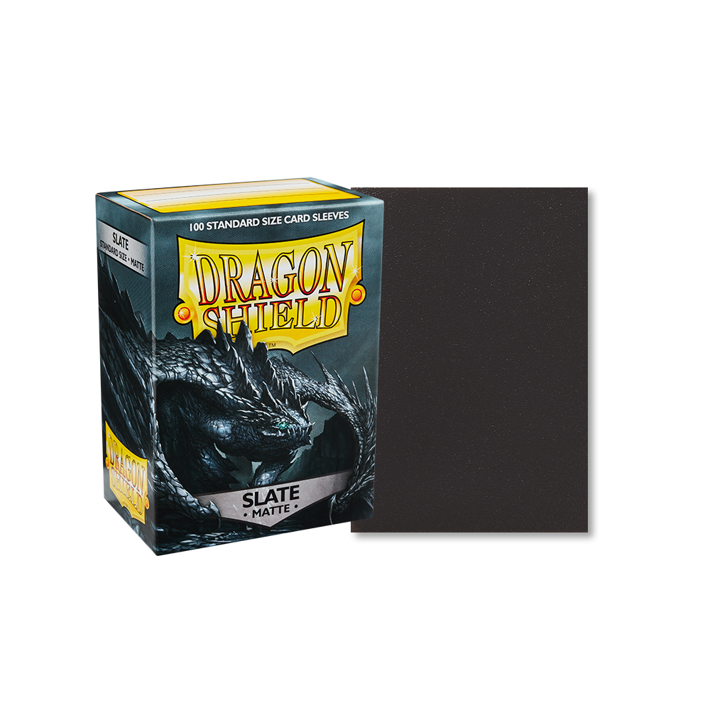 Dragon Shield Sleeve Matte Standard Size 100pcs-Clear Matte-Dragon Shield-Ace Cards &amp; Collectibles