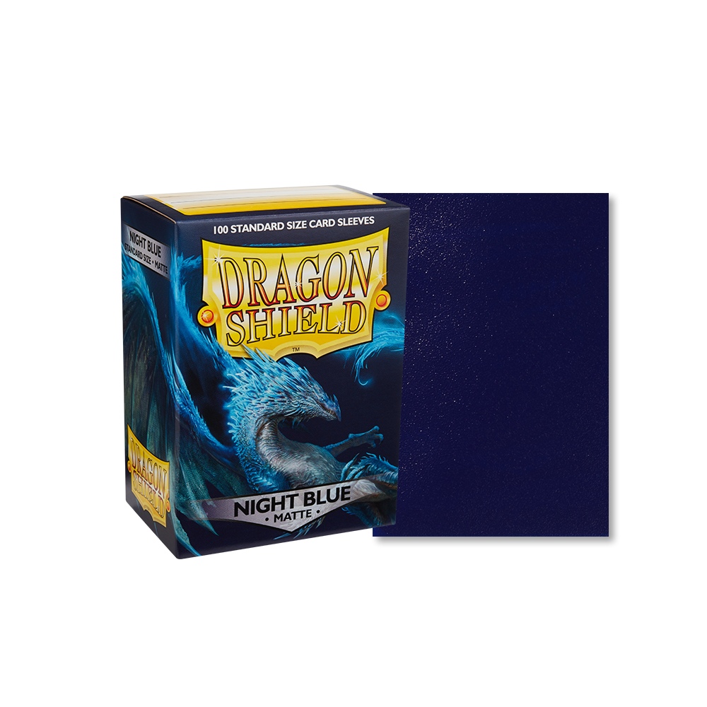 Dragon Shield Sleeve Matte Standard Size 100pcs-Clear Matte-Dragon Shield-Ace Cards &amp; Collectibles