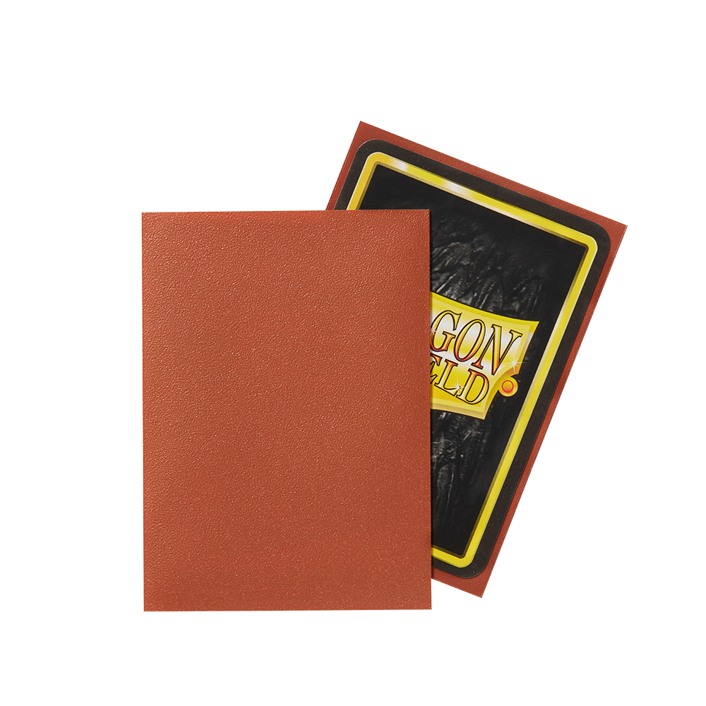 Dragon Shield Sleeve Matte Standard Size 100pcs-Copper Matte-Dragon Shield-Ace Cards &amp; Collectibles