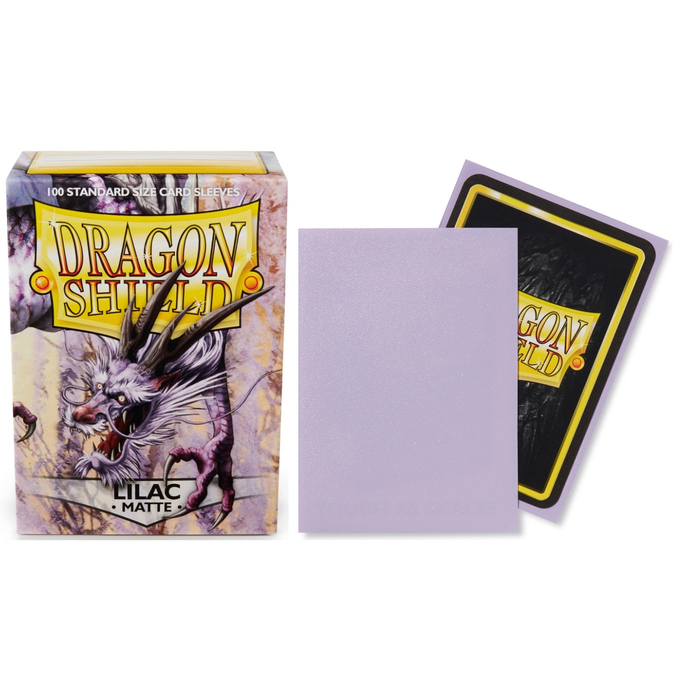 Dragon Shield Sleeve Matte Standard Size 100pcs - Lilac Matte-Dragon Shield-Ace Cards & Collectibles