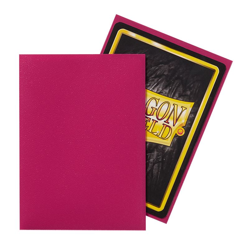 Dragon Shield Sleeve Matte Standard Size 100pcs - Magenta Matte-Dragon Shield-Ace Cards & Collectibles