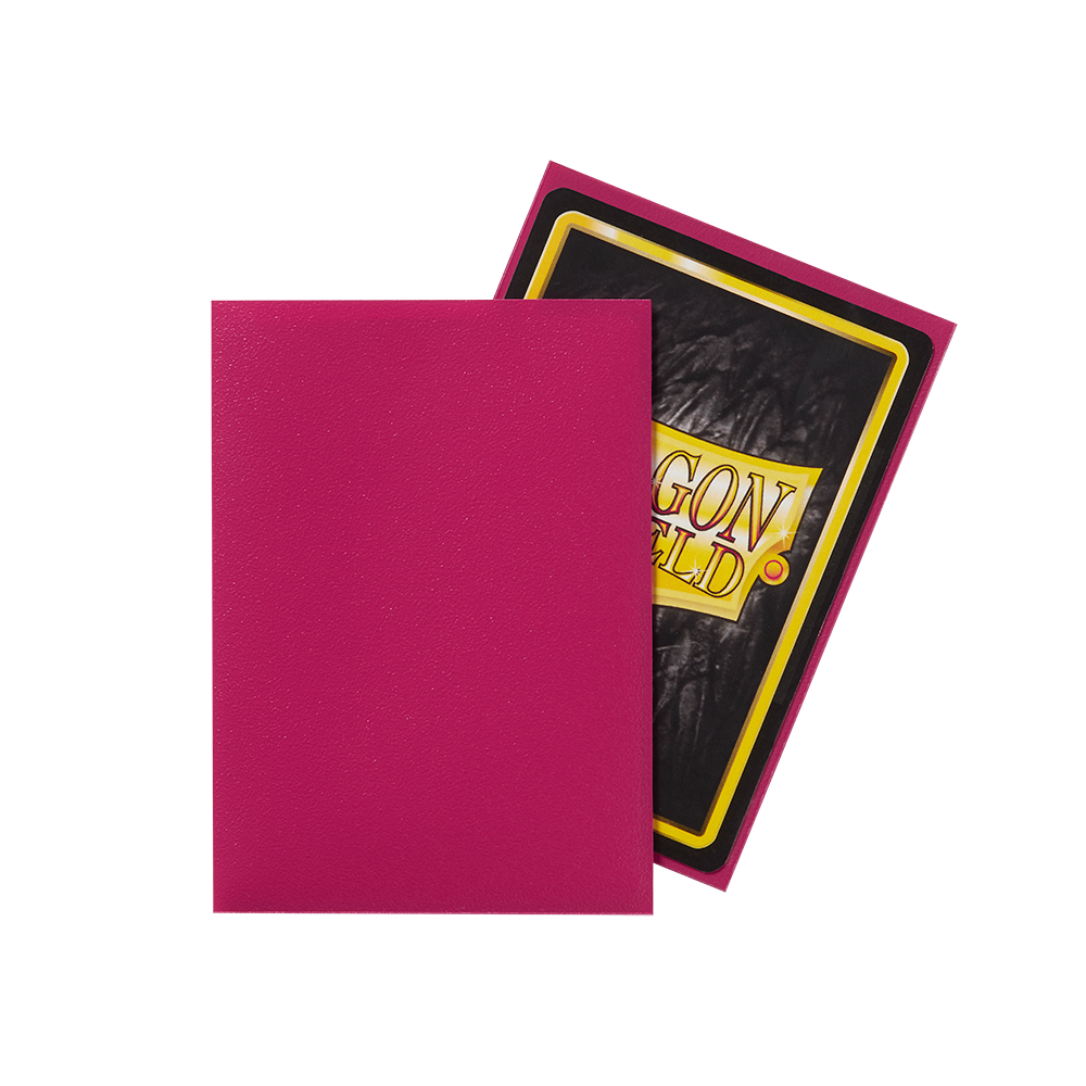 Dragon Shield Sleeve Matte Standard Size 100pcs-Magenta Matte-Dragon Shield-Ace Cards &amp; Collectibles