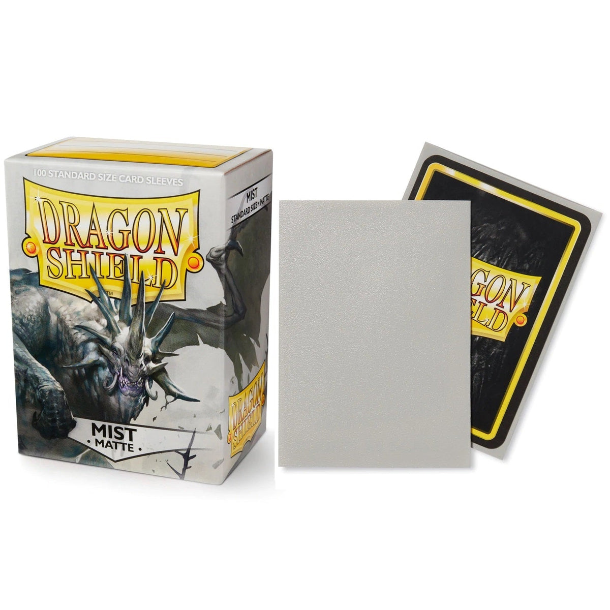 Dragon Shield Sleeve Matte Standard Size 100pcs - Mist Matte-Dragon Shield-Ace Cards & Collectibles