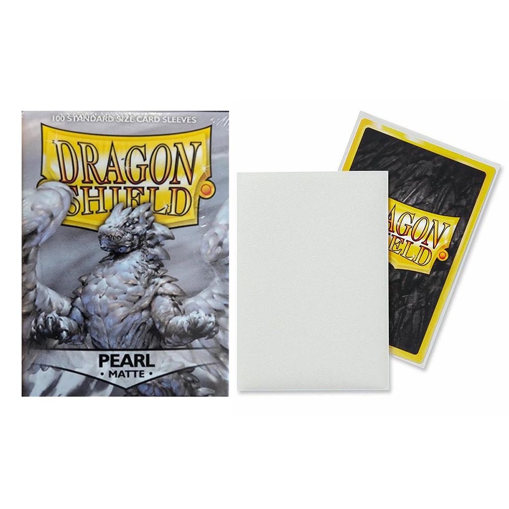Dragon Shield Sleeve Matte Standard Size 100pcs - Pearl Matte-Dragon Shield-Ace Cards & Collectibles