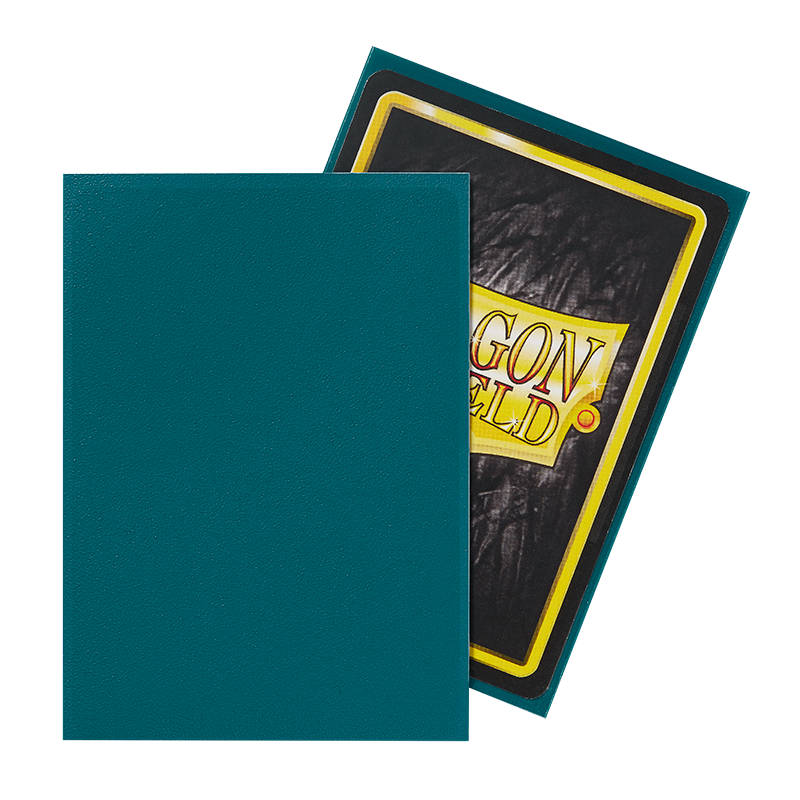 Dragon Shield Sleeve Matte Standard Size 100pcs - Petrol Matte-Dragon Shield-Ace Cards & Collectibles