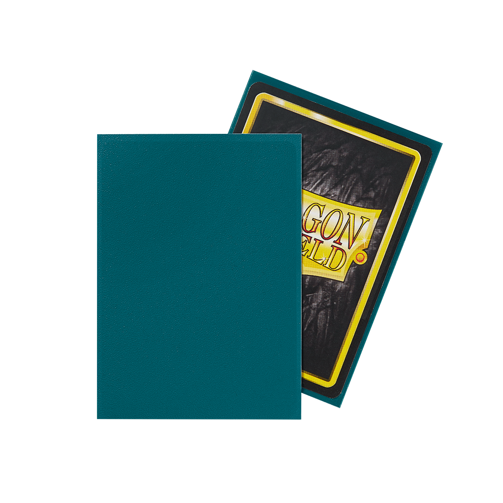 Dragon Shield Sleeve Matte Standard Size 100pcs-Petrol Matte-Dragon Shield-Ace Cards &amp; Collectibles