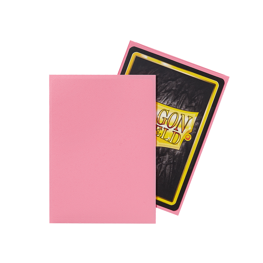 Dragon Shield Sleeve Matte Standard Size 100pcs-Pink Matte-Dragon Shield-Ace Cards &amp; Collectibles