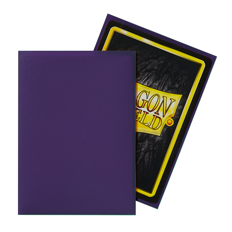 Dragon Shield Sleeve Matte Standard Size 100pcs - Purple Matte-Dragon Shield-Ace Cards & Collectibles