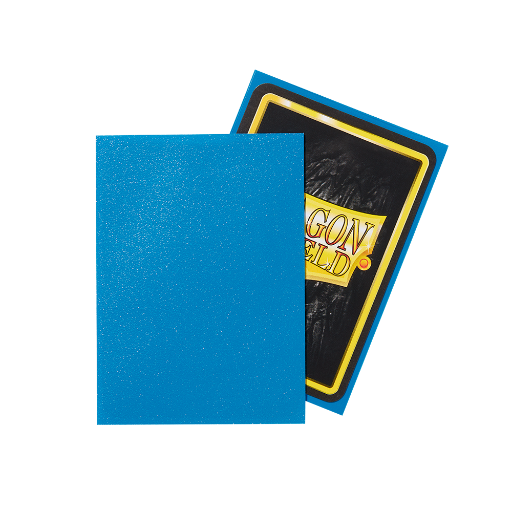 Dragon Shield Sleeve Matte Standard Size 100pcs-Sapphire Matte-Dragon Shield-Ace Cards &amp; Collectibles