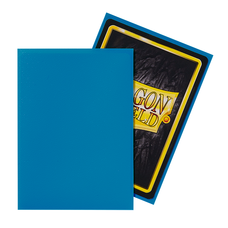 Dragon Shield Sleeve Matte Standard Size 100pcs - Sky Blue Matte-Dragon Shield-Ace Cards & Collectibles
