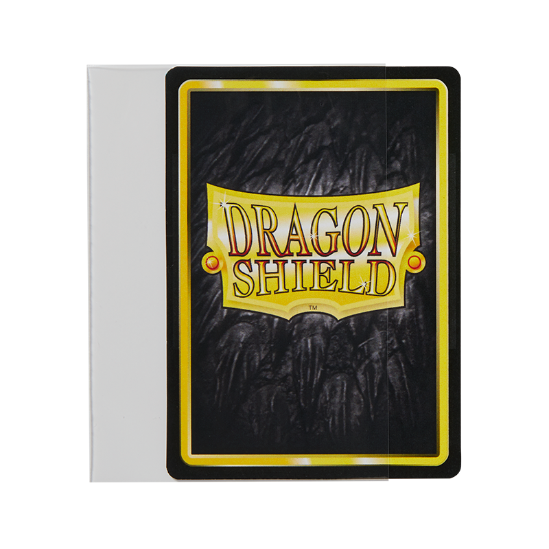 Dragon Shield Sleeve Perfect Fit Standard Size 100pcs - Sideloader (Clear)-Dragon Shield-Ace Cards & Collectibles