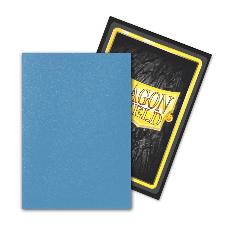 Dragon Shield Sleeve Small Size 60 pcs Matte Dual Sleeves - Lagoon (Japanese Size)-Dragon Shield-Ace Cards & Collectibles
