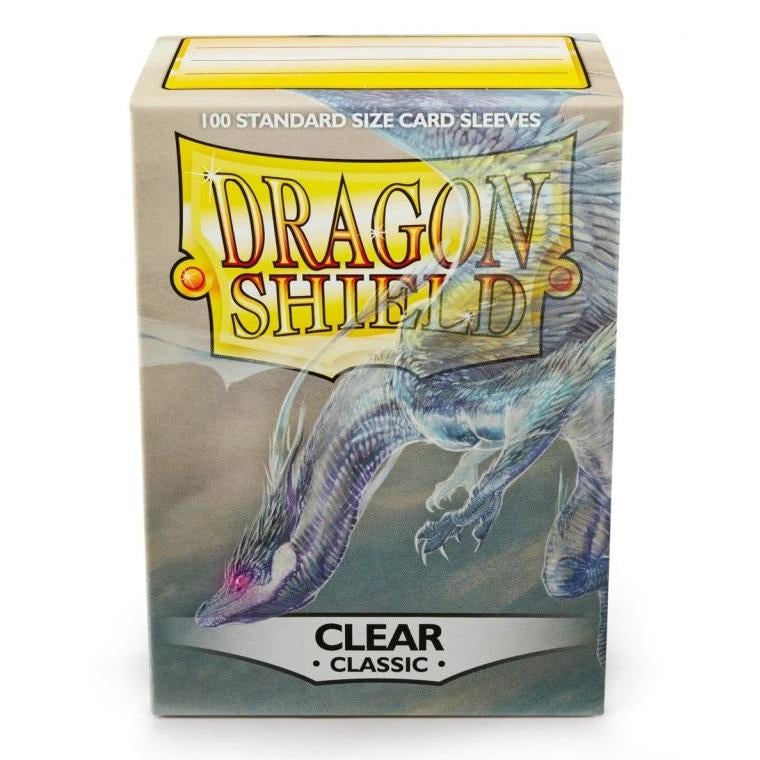 Dragon Shield Sleeve Standard Size 100pcs ( Clear Classic )-Dragon Shield-Ace Cards & Collectibles