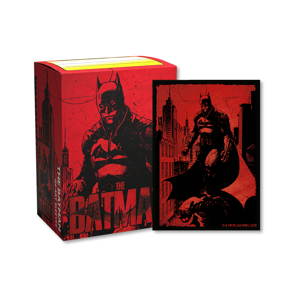 Dragon Shield Sleeve WB100 Matte Black Art - The Batman-Dragon Shield-Ace Cards & Collectibles