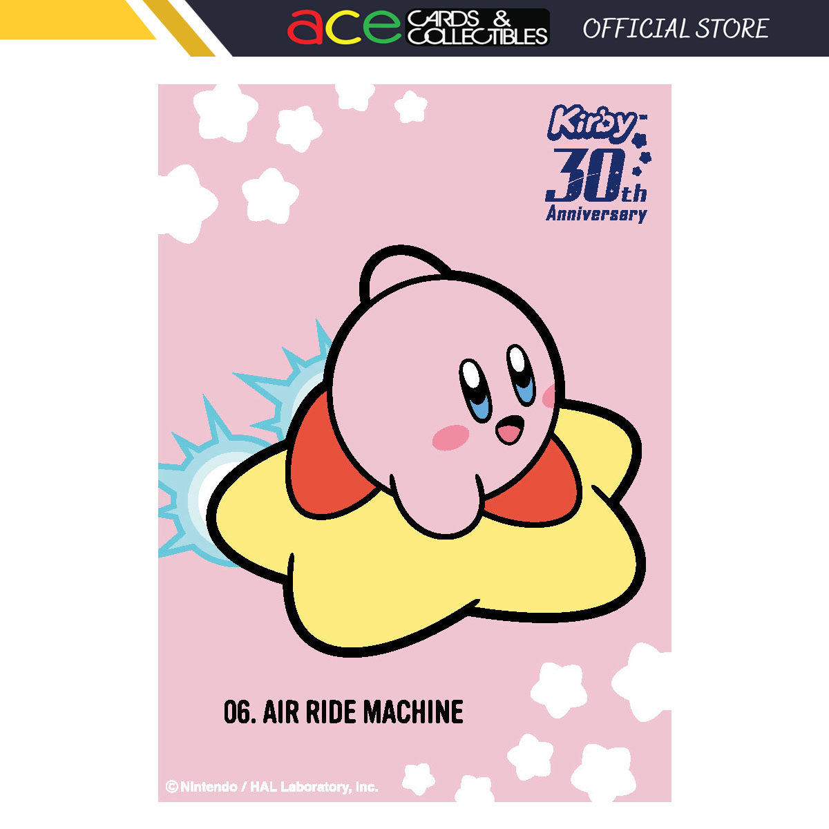 Kirby&#39;s Dream Land 30th Character Sleeve Collection [EN-1089] &quot;Air Ride Machine&quot;-Ensky-Ace Cards &amp; Collectibles