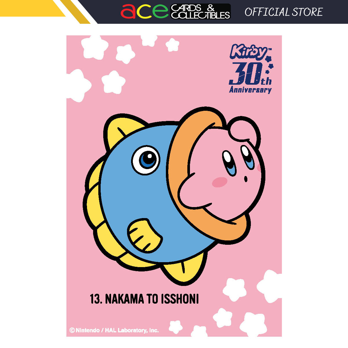 Kirby&#39;s Dream Land 30th Character Sleeve Collection [EN-1093] &quot;With My Friends&quot;-Ensky-Ace Cards &amp; Collectibles