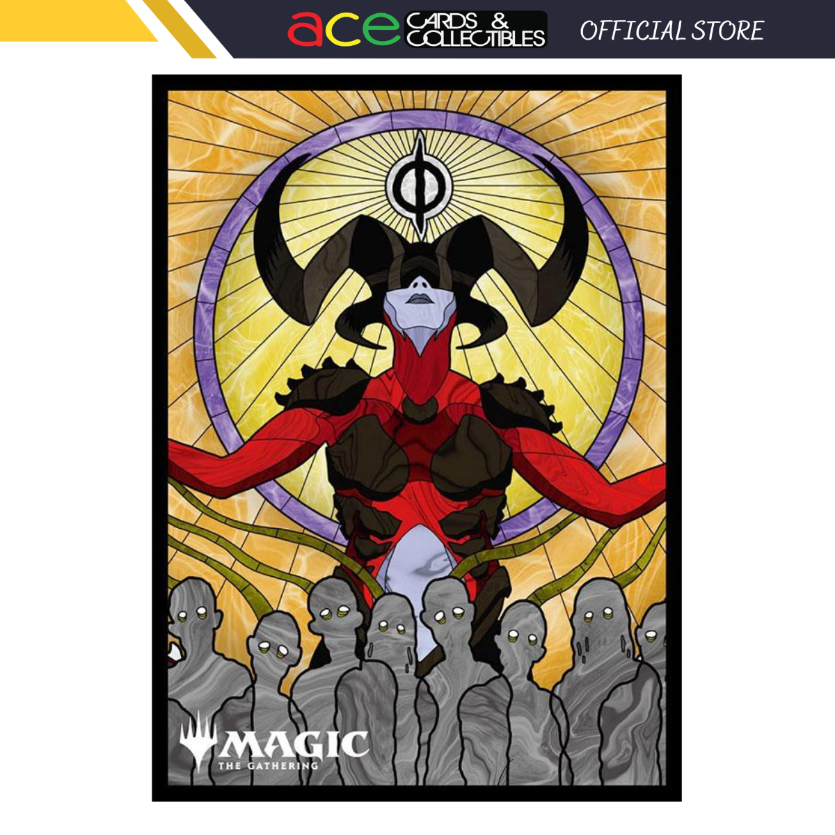 Magic: The Gathering Character Sleeve Collection [MTGS-232] &quot;Dominaria Unite - Sheoldred, the Apocalypse&quot;-Ensky-Ace Cards &amp; Collectibles
