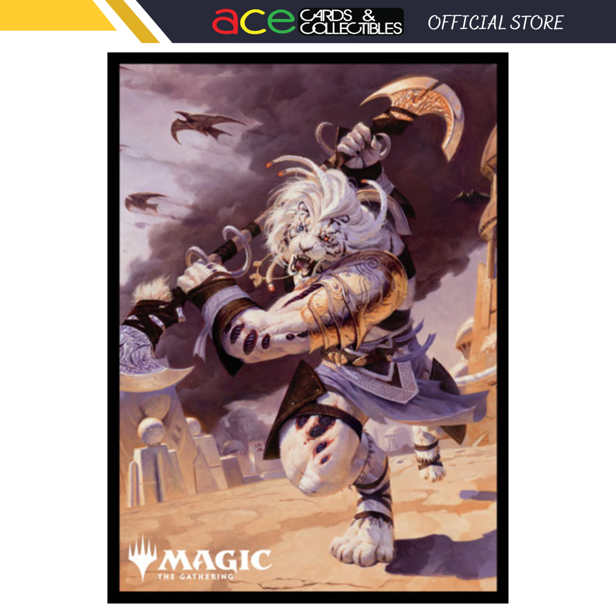 Magic: The Gathering Character Sleeve Collection [MTGS-236] &quot;Dominaria United - Ajani, Sleeper Agent&quot;-Ensky-Ace Cards &amp; Collectibles