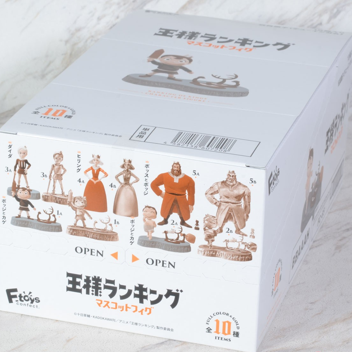 Ranking Of Kings Character Figure-Whole Box (10pcs)-F-toys confect-Ace Cards &amp; Collectibles