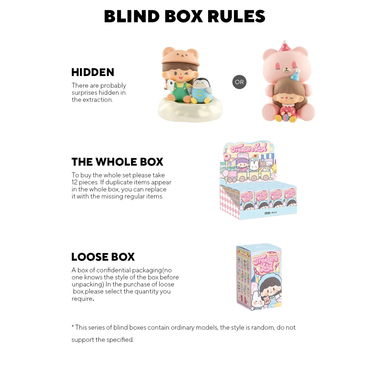 Finding Unicorn x zZoton Treasure Land Series-Single Box (Random)-Finding Unicorn-Ace Cards & Collectibles