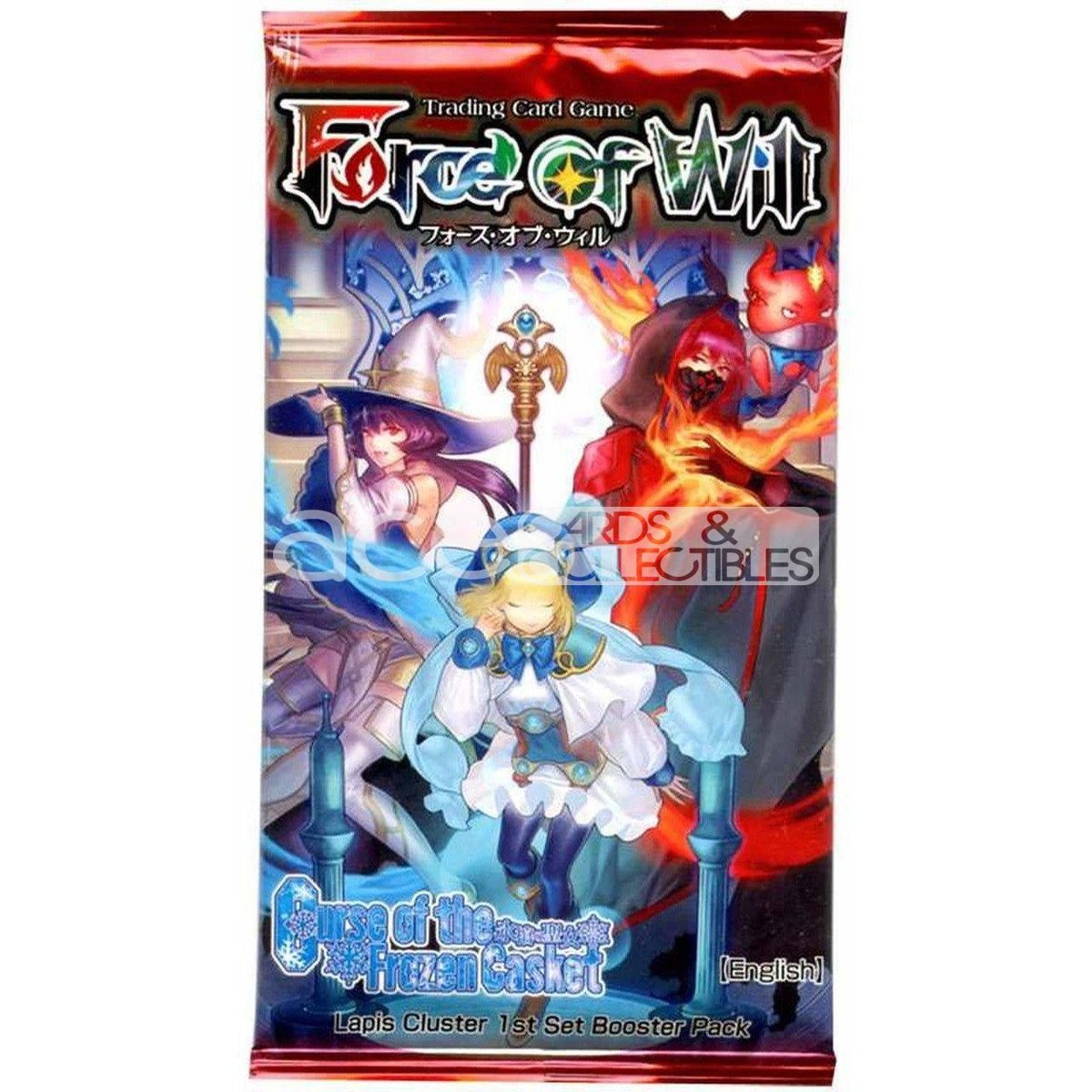 Force Of Will TCG: Lapis Cluster - Curse of the Frozen Casket-Single Pack (Random)-Force Of Will-Ace Cards &amp; Collectibles