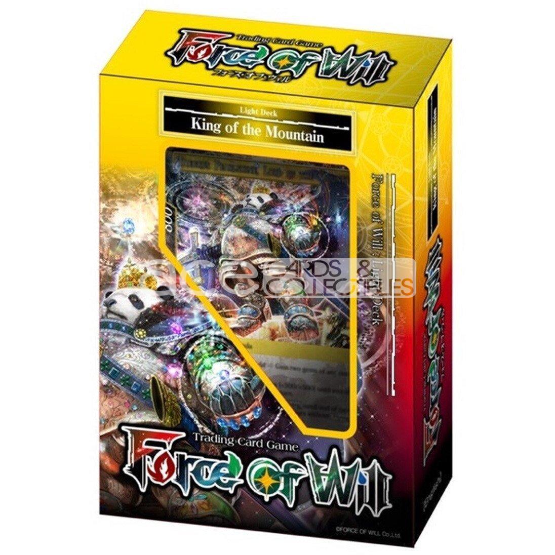 Force Of Will TCG: Light King of The Mountain Starter Deck-Force Of Will-Ace Cards &amp; Collectibles