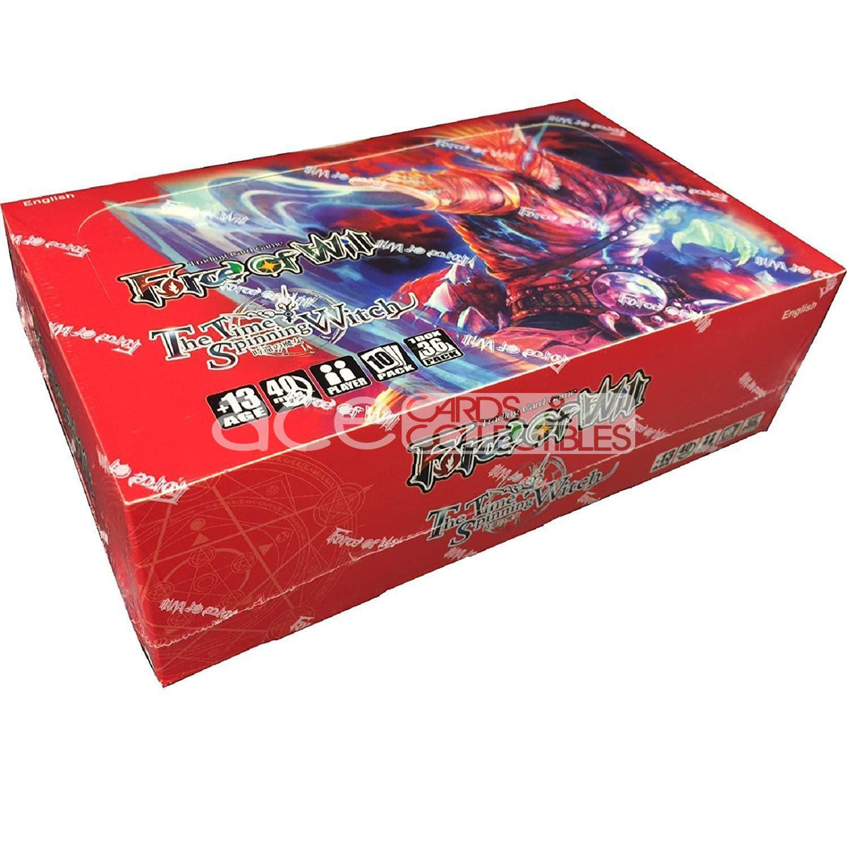 Force Of Will TCG: Reiya Cluster - The Time Spinning Witch-Booster Box (36packs)-Force Of Will-Ace Cards &amp; Collectibles