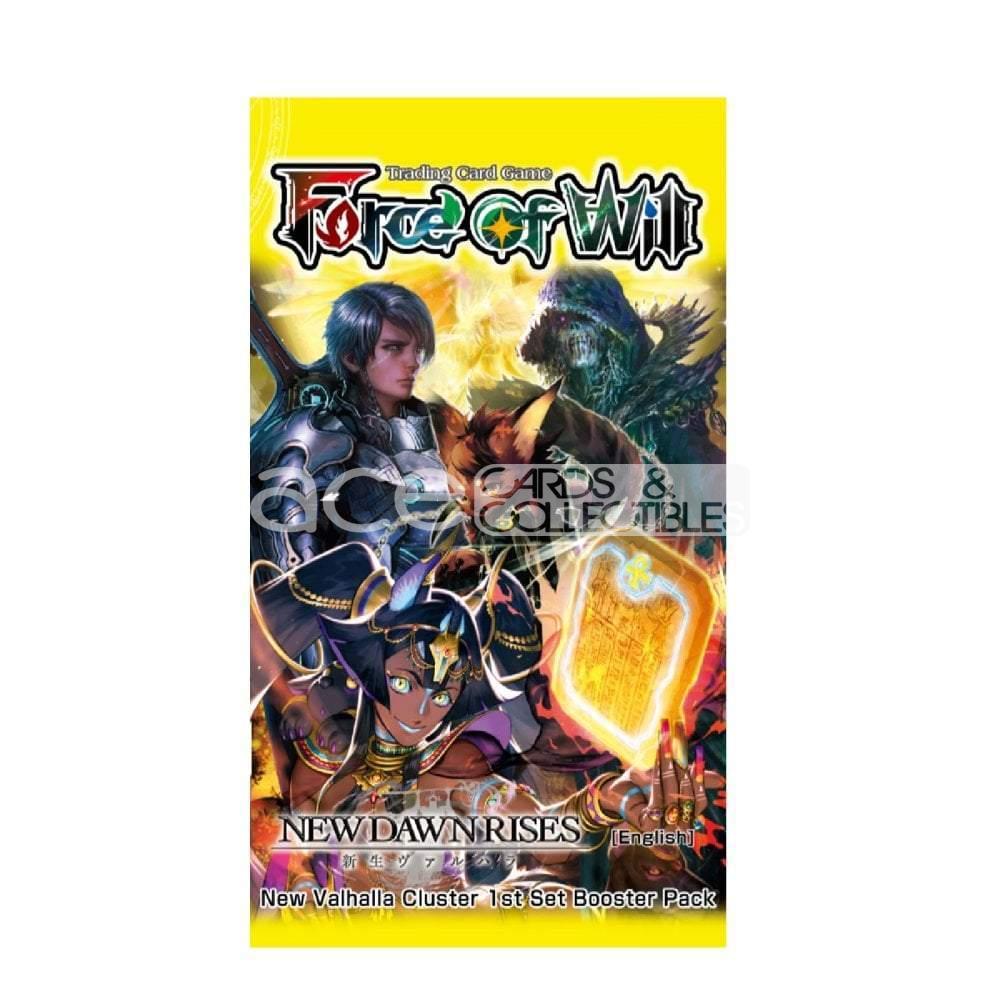 Force of Will TCG: Valhalla Cluster - New Dawn Rises-Single Pack (Random)-Force Of Will-Ace Cards &amp; Collectibles