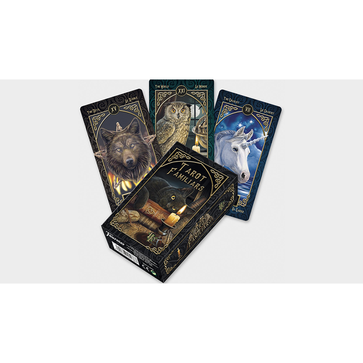 Familiars By Lisa Parker Tarot Cards-Fournier-Ace Cards &amp; Collectibles