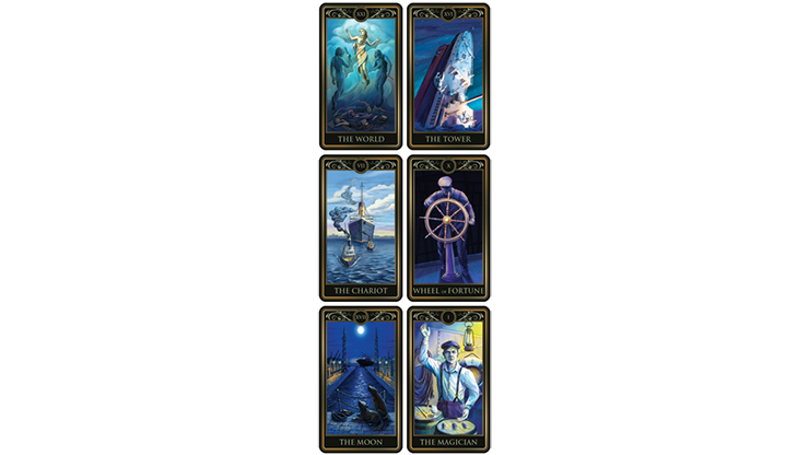 Titanic Tarot Cards-Fournier-Ace Cards &amp; Collectibles