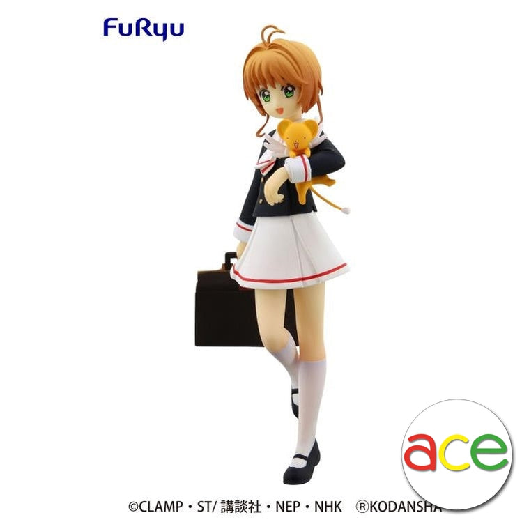 Cardcaptor Sakura: Clear Card Sakura &quot;Tomoeda&quot; -Junior High Uniform- Special Figure-FuRyu-Ace Cards &amp; Collectibles