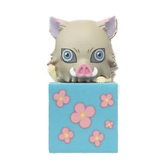 Demon Slayer: Kimetsu no Yaiba Hikkake Figure 2nd Set-Set of 3 types (Zenitsu, Tanjiro & Inosuke)-FuRyu-Ace Cards & Collectibles